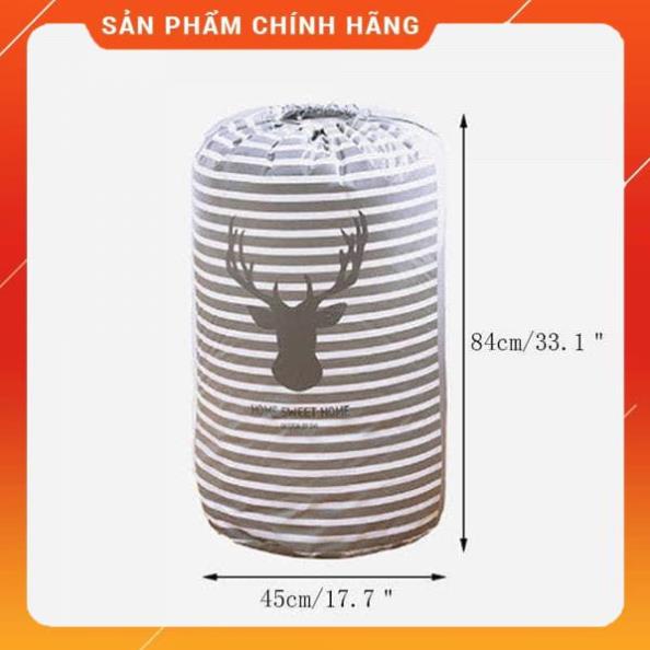 Túi Rút Đựng Chăn Màn Quần Áo PE Chống Thấm Loại To (40cmX84cm)