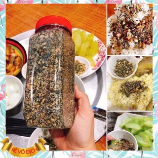 Muối Lạc Vừng Đen Chay Mix Đậu Phộng & Mè Đen Chuẩn Chất Lượng Thơm Béo