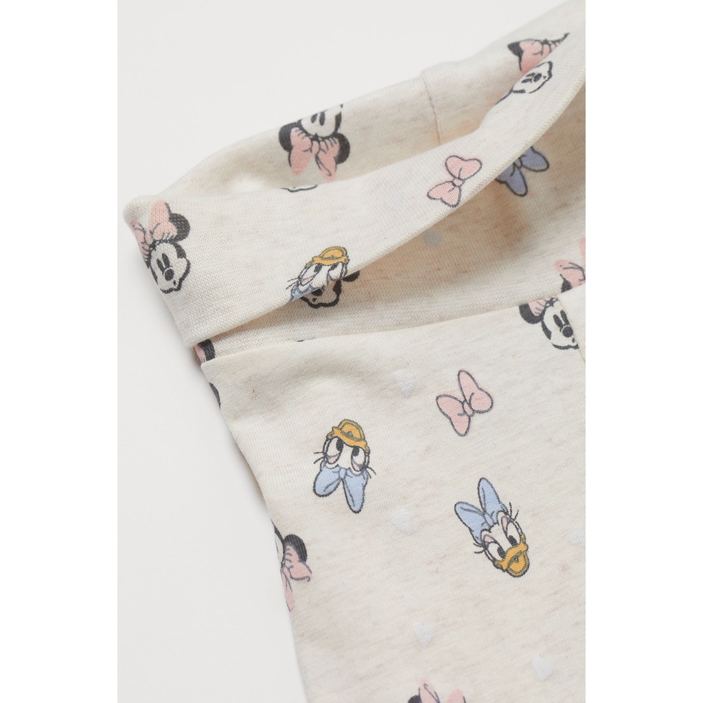 Set 3 chi tiết sơ sinh mickey hồng chính hãng săn sale size 6-9M