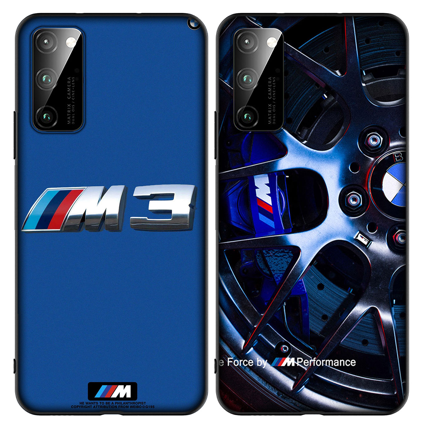 Ốp Điện Thoại Silicon Mềm Hình Logo Xe Hơi Bmw M3 M4 Cho Samsung Galaxy A9 A8 A7 A6 Plus J8 2018 + A21s A70 M20 A6 + A8 + 6plus