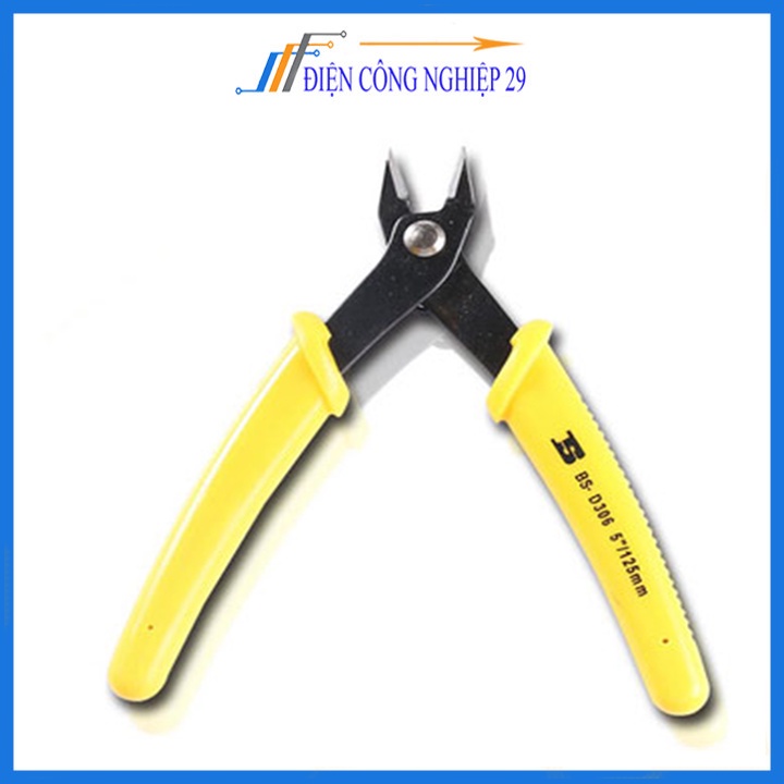 Kìm Cắt Chân Linh Kiện Bosi BS203065 5inch125mm (Lưỡi Mỏng)