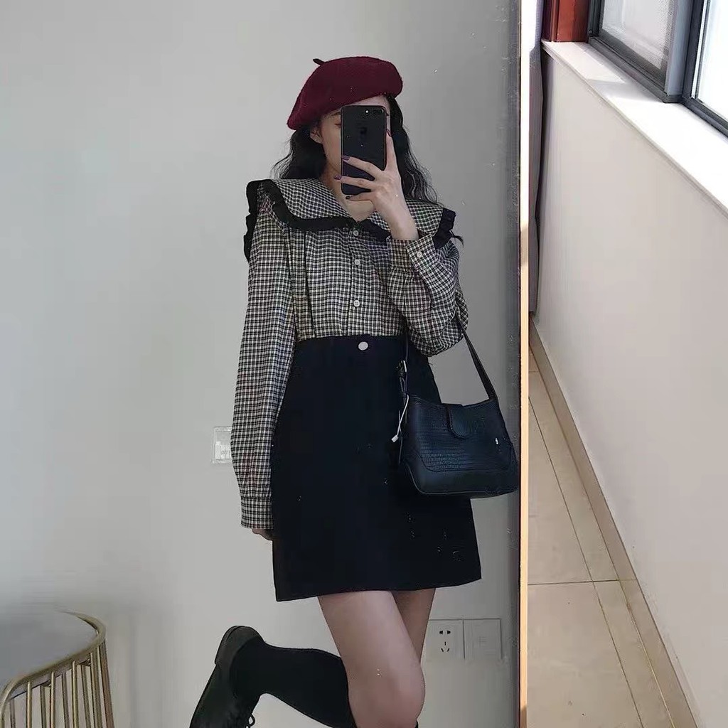 Set Váy Sơ Mi Phù Hợp Cho Đi Học - Đi Chơi - Dã Ngoại 👗 | BigBuy360 - bigbuy360.vn