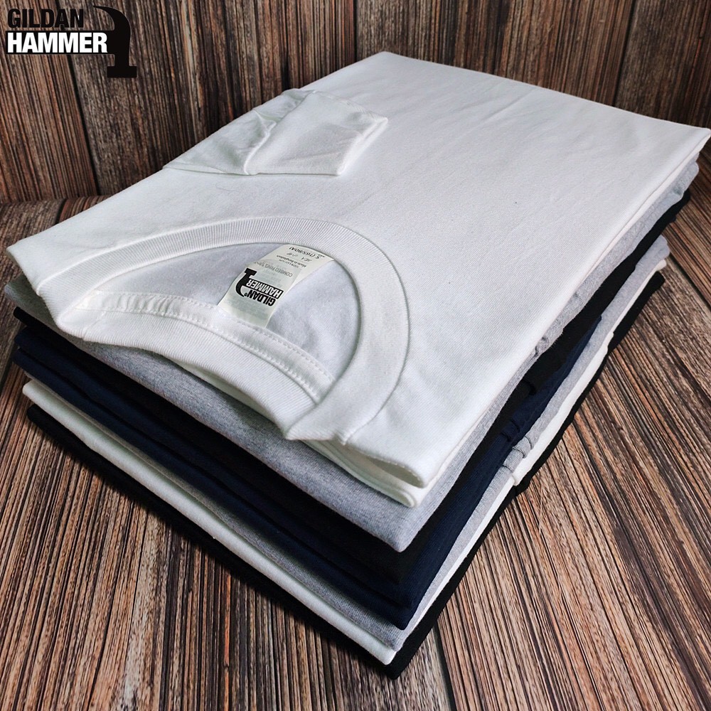 Áo thun Gildan Hammer dài tay 100% cotton