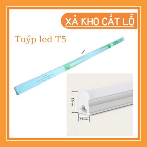 Đèn tuýp led T5 ánh sáng vàng dài 90cm