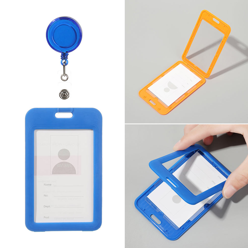 Bao Đựng Thẻ Id Bằng Nhựa Cứng Nhiều Màu Sắc