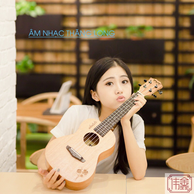 Đàn Ukulele Soprano - Concert 21inch - 23inch BWS Full Gỗ 100% ( Tặng kèm phụ kiện )