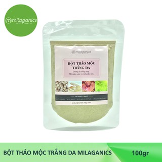 Bột thảo mộc trắng da Milaganics