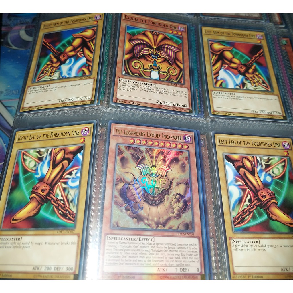 Thẻ Bài Yugioh: 5 Bộ Phận Vị Thần Exodia-LDK2-EN