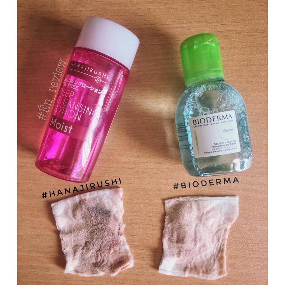 (Sẵn) Nước tẩy trang Hanajirushi 380ml tặng chai 99ml | BigBuy360 - bigbuy360.vn