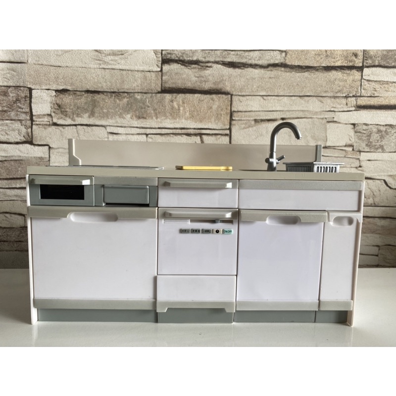 Mô hình bếp dài Rement cổ -used