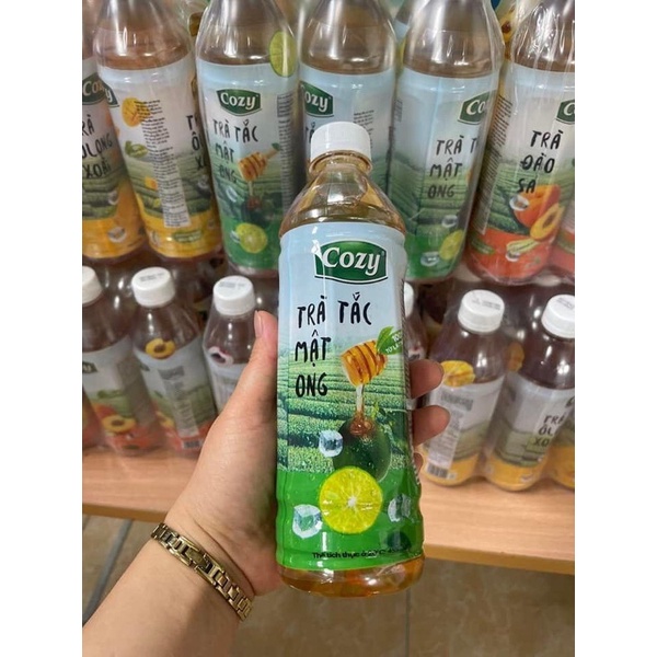 Trà cozy chai mới 350ml Thùng 24 chai