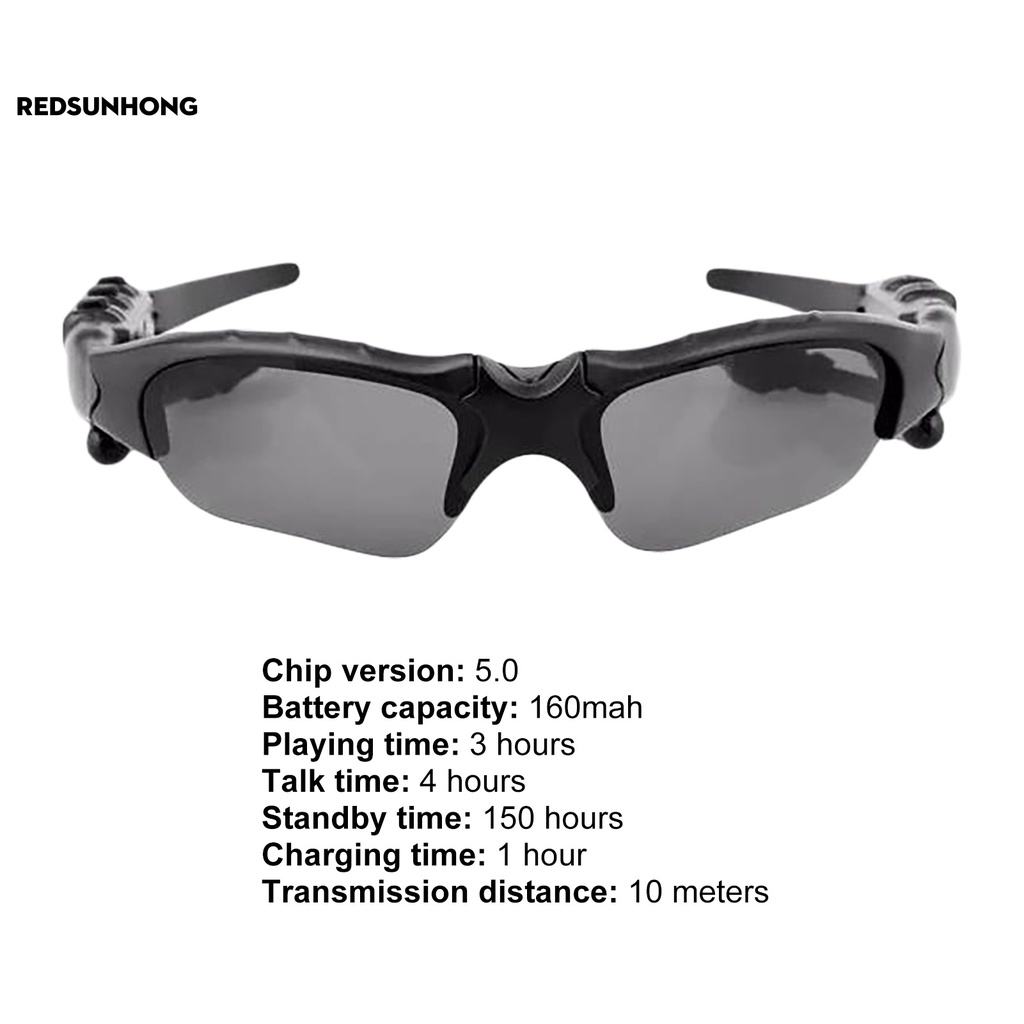 Kính mát kết nối Bluetooth 5.0 âm thanh nổi nhẹ cho lái xe