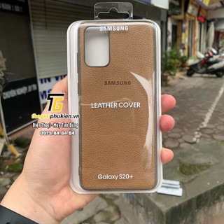 Ốp lưng da Samsung Galaxy S20+ Plus Leather Cover
