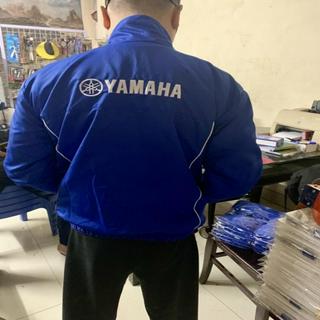 {Khuyến Mãi}. Áo gió Yamaha 2 mặt xanh đen cao cấp