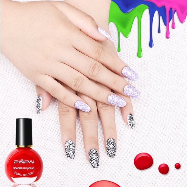 Sơn in móng tay PinPai 10ml lên móng đẹp 1-20