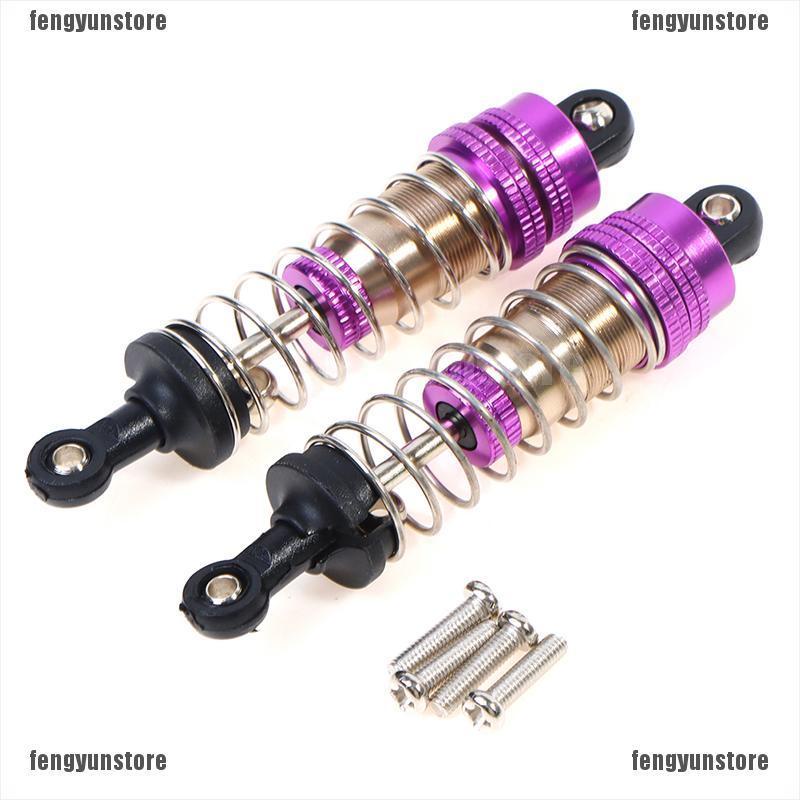 Set 2 phuộc giảm xóc trước và sau bằng kim loại cho xe Wltoys 124019 144001 RC