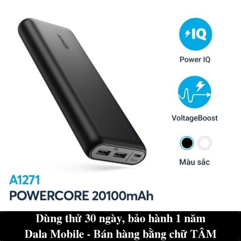 Sạc Dự Phòng Anker A1271