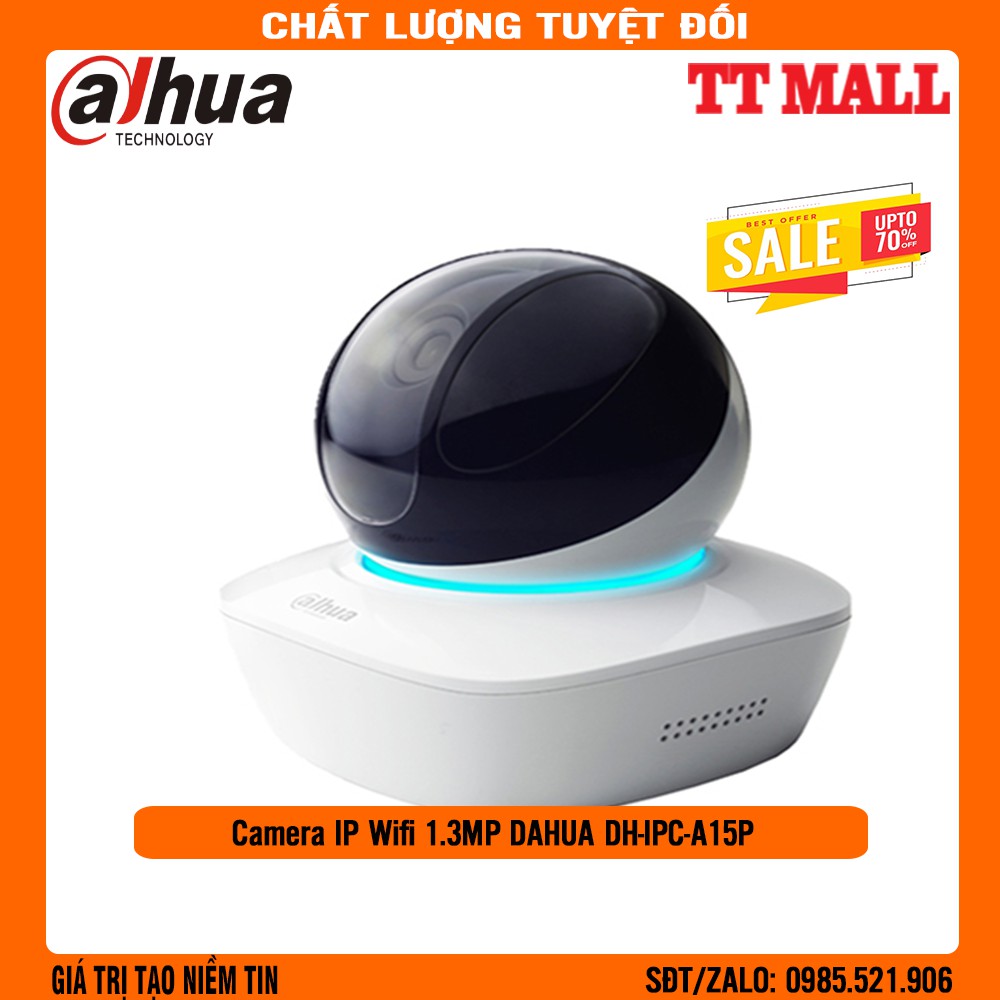 Camera IP Wifi 1.3MP DAHUA DH-IPC-A15P - Bảo Hành Chính Hãng 2 Năm