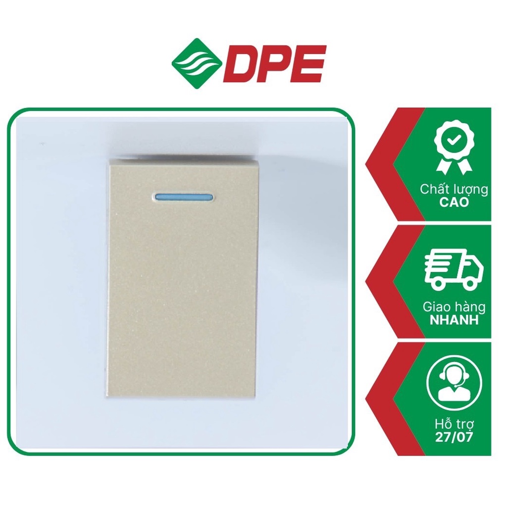 Hạt công tắc 2 chiều Gold DPE cỡ M
