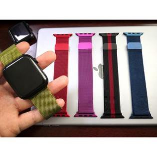 💝Hàng Loại 1💝 Dây Đeo Apple Watch, T 500 Bản Thép Không Gỉ - Khóa Nam Châm - Apple Watch Series 5/4/3/2/1, T - 500