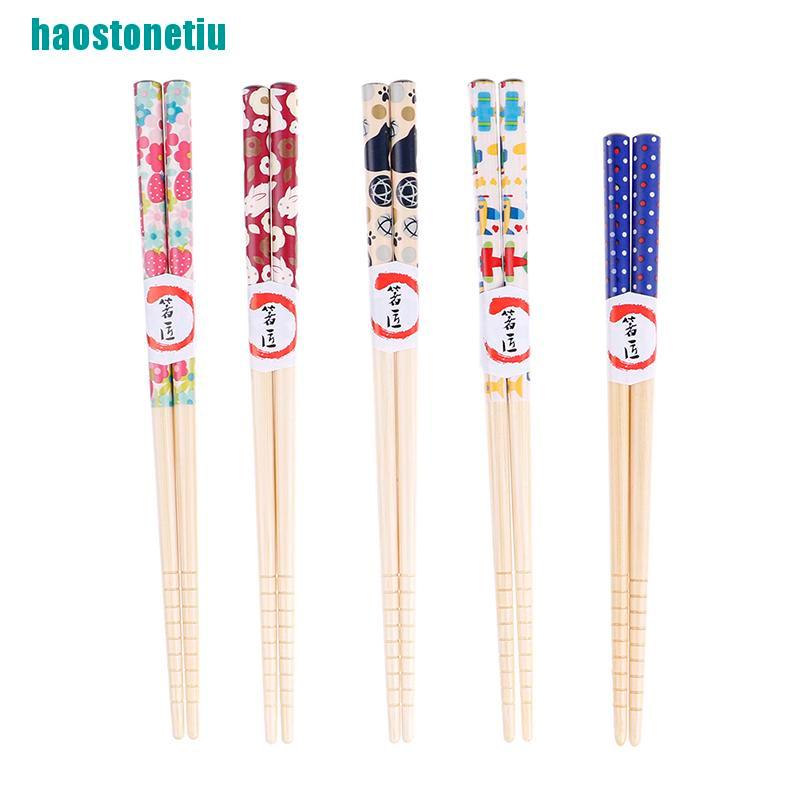 [HAOS] Đũa Gỗ Hoạt Hình Phong Cách Nhật Bản Cho Bé