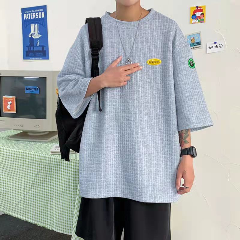 Áo Thun NgắN Tay Cổ TròN ThờI Trang Cho Nam