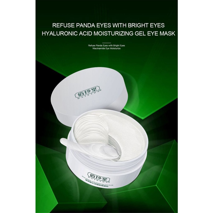 (Hàng Mới Về) Set 60 Mặt Nạ Mắt Collagen Pha Lê Dưỡng Ẩm Loại Bỏ Quầng Thâm | BigBuy360 - bigbuy360.vn