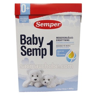 Sữa baby semper 1 ,