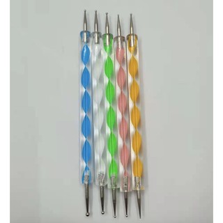 Bộ Bút Chấm Bi 5 Cây Trang Trí Móng