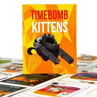 Combo Mèo Nổ Exploding Kittens+4 bản mở rộng+tặng 2 bọc bài
