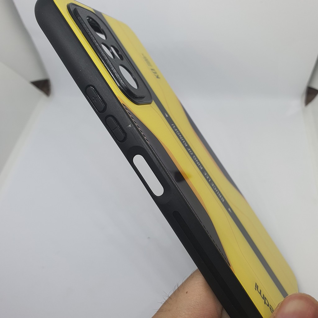 Ốp lưng kính cường lực Xiaomi Redmi Note 10 Pro - Bruce Lee edition