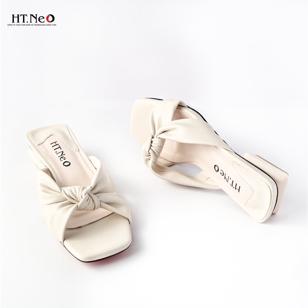 Sandal nữ - Dép nữ HT.NEO da bò thật 100% da siêu mềm dễ đi khâu chắc chắn kiểu dáng nhẹ nhàng SDN68