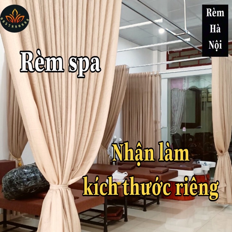 Rèm Voan spa ngang 3m cao 2,7m , rèm voan đẹp