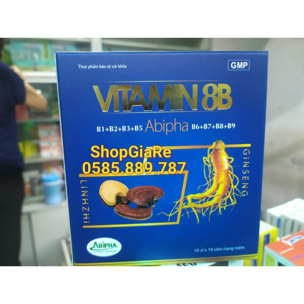 Vitamin 8B hỗ trợ ăn ngon miệng ,bồi bổ cơ thể, người bị chán ăn, lao lực, mệt mỏi, ngủ k ngon giấc