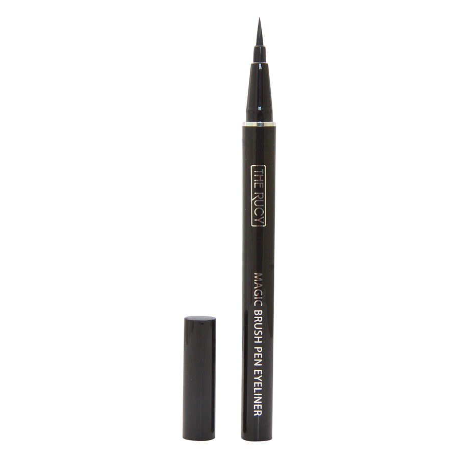 Bút lông kẻ mắt The Rucy Magic Brush Pen Eyeliner Black 0.5g