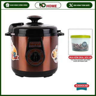 Nồi áp suất điện đa năng 6L SUNHOUSE SHD1562
