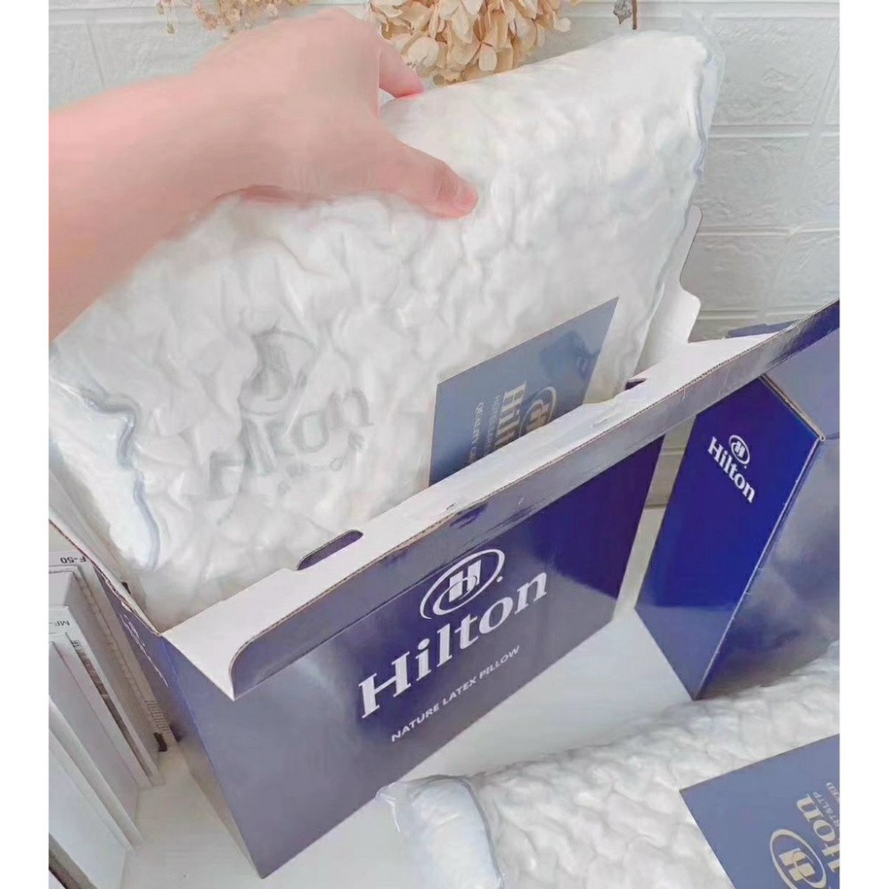 [Loại 1] Gối cao su Hilton cao cấp 45x65cm giá rẻ