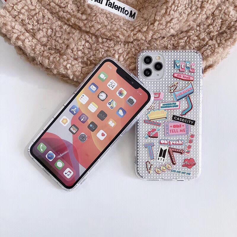 Ốp iPhone XsMax Viền Nhựa Dẻo Kiểu Dáng Kute