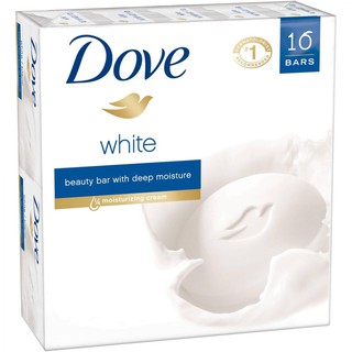 [Lốc 16 Cục] Xà Bông Tắm Dove Trắng hương nước hoa 16x113g