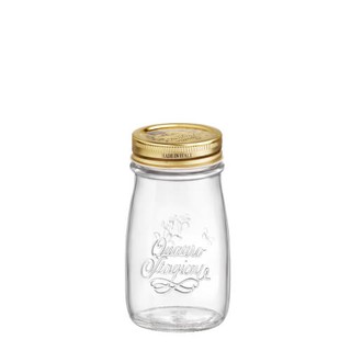 Chai thủy tinh nắp vặn đựng sữa hạt, nước ép Quattro 200ml [365641]