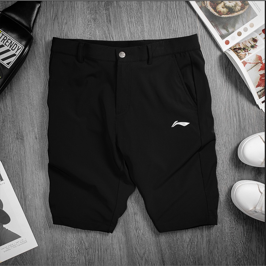 Quần Short Nam LINING AKRS279, 4 màu, chất liệu vải tổng hợp cao cấp, hỗ trợ tối ưu các hoạt động thể thao