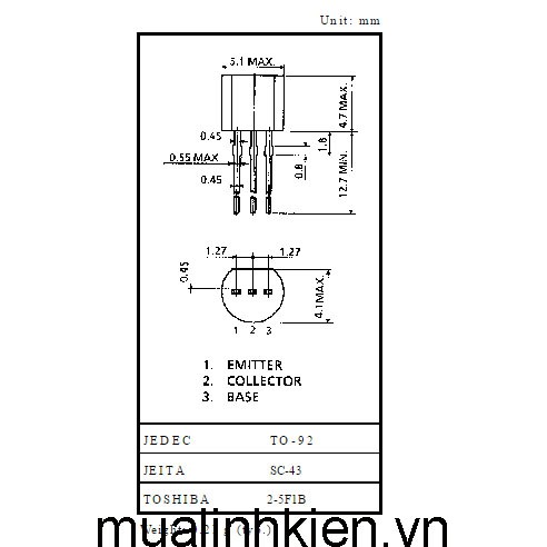 Linh Kiện 2SA1015 (PNP)