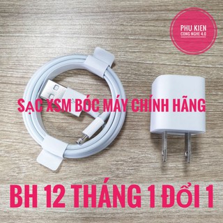 Củ sạc vuông iphone zin bóc máy xsmax - chính hãng _bh12th