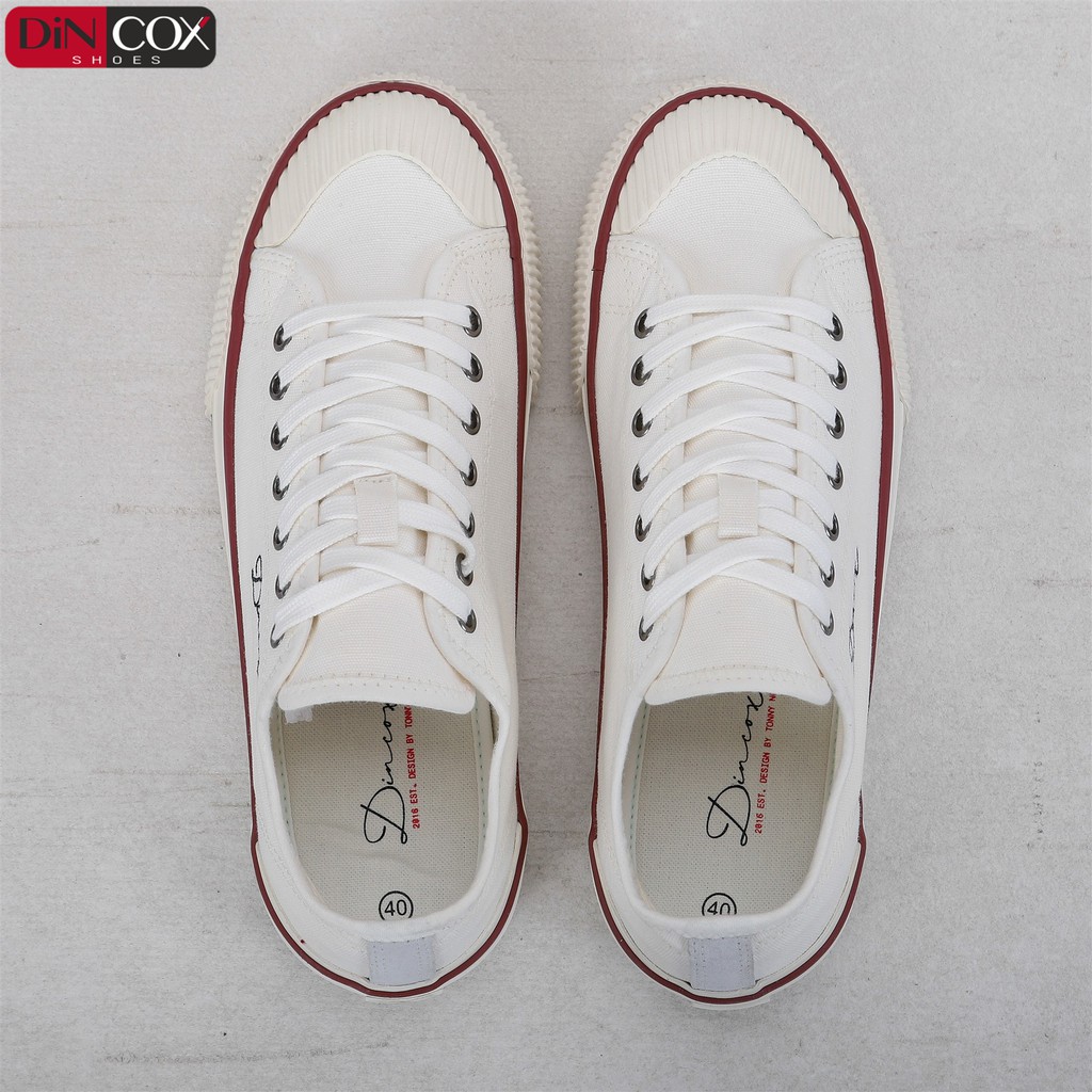 [COX] GIày Dincox Sneaker Nữ/Nam D21 White CHÍNH HÃNG