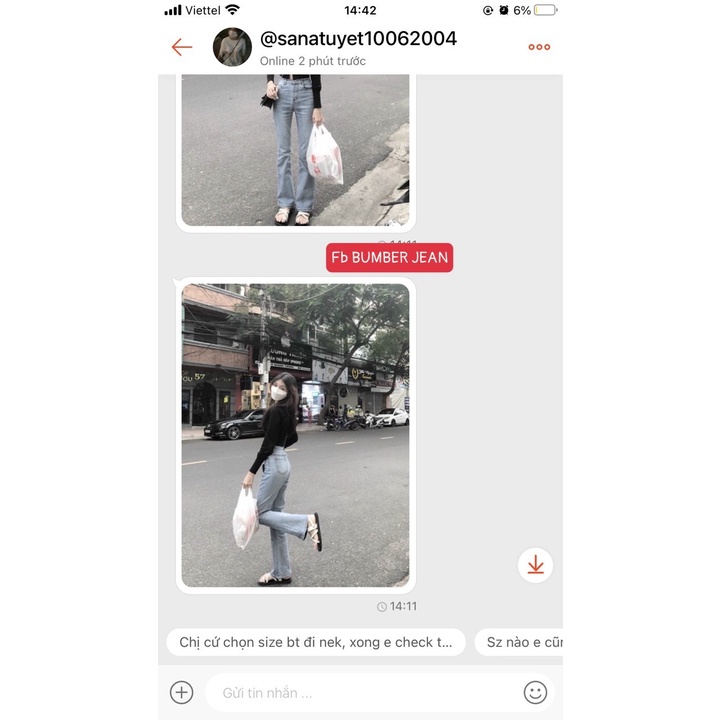 Quần jean flared jean 9 màu lưng cao ống đứng loe nhẹ form hàn, màu xám vải nhập xịn hàn quốc | BigBuy360 - bigbuy360.vn