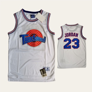 Áo bóng rổ Nba Jersey Tunesquad Jordan hiphop kpop Thun ba lỗ unisex nam nữ big over size thể thao gym Áo bóng chày