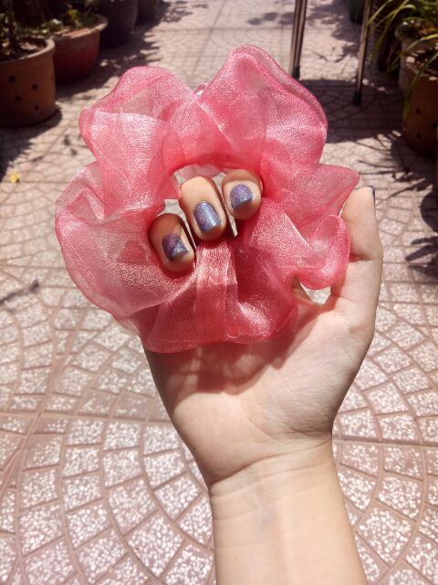 🌸Scrunchies vải voan  🌸 siu đáng iu