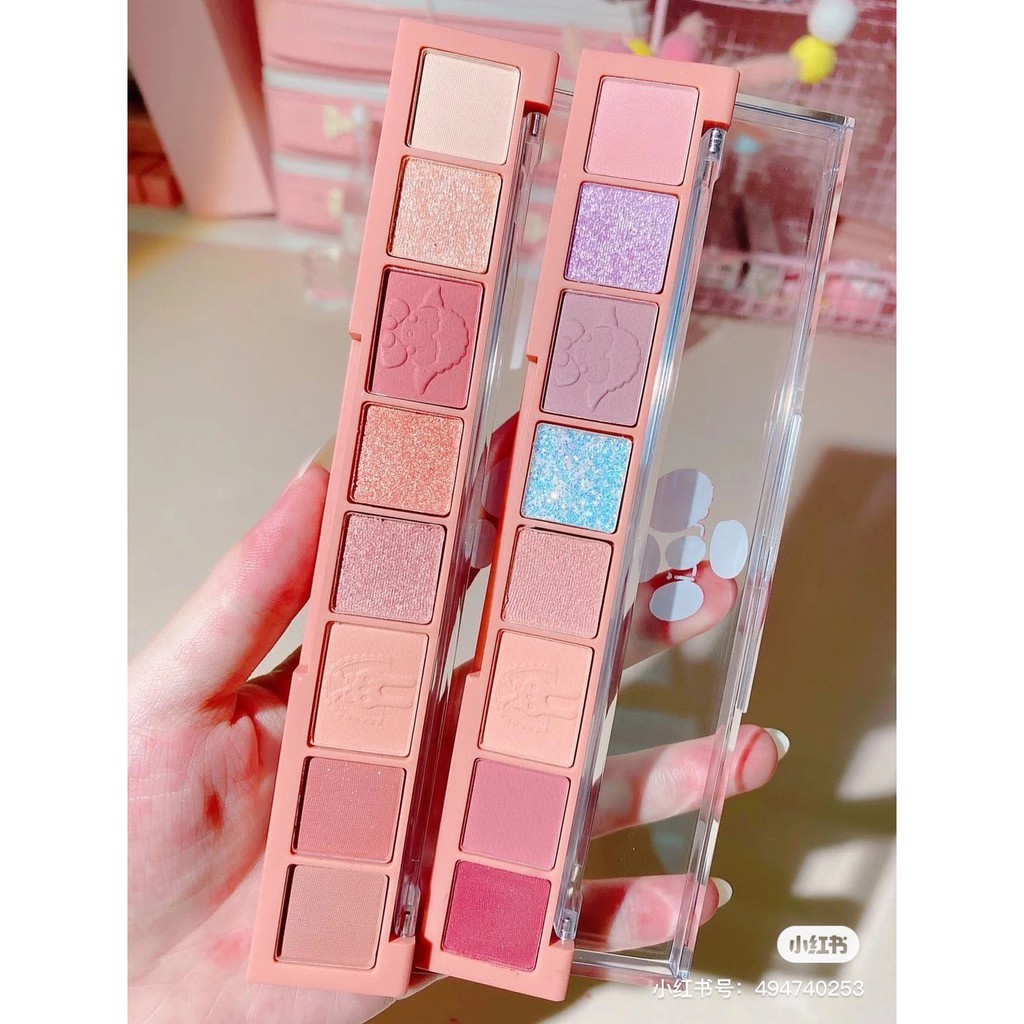 Bảng Phấn Mắt 8 Ô Mềm Mịn Lâu Trôi Hold live Fingertip Star Eyeshadow 10g
