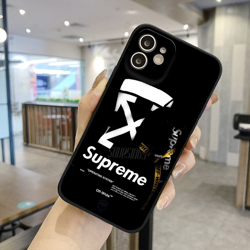 Ốp lưng iPhone Off White chống sốc cho iPhone 6/6pl/6s/6spl/7/7pl/8/8pl/x/xs/11/12/13/pro/max - Chinchincase