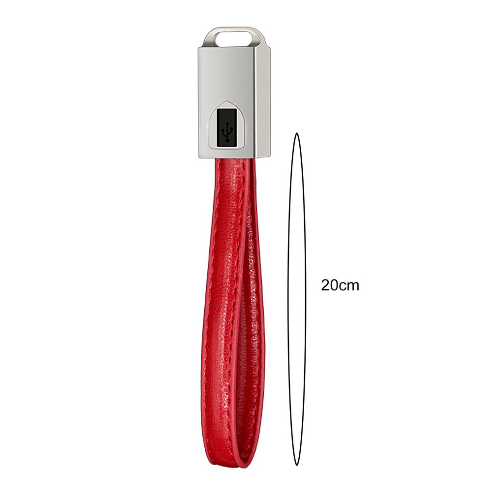 Dây Cáp Sạc USB Type-C Tốc Độ Cao Thiết Kế Móc Khóa 8-pin Micro USB Cho Android